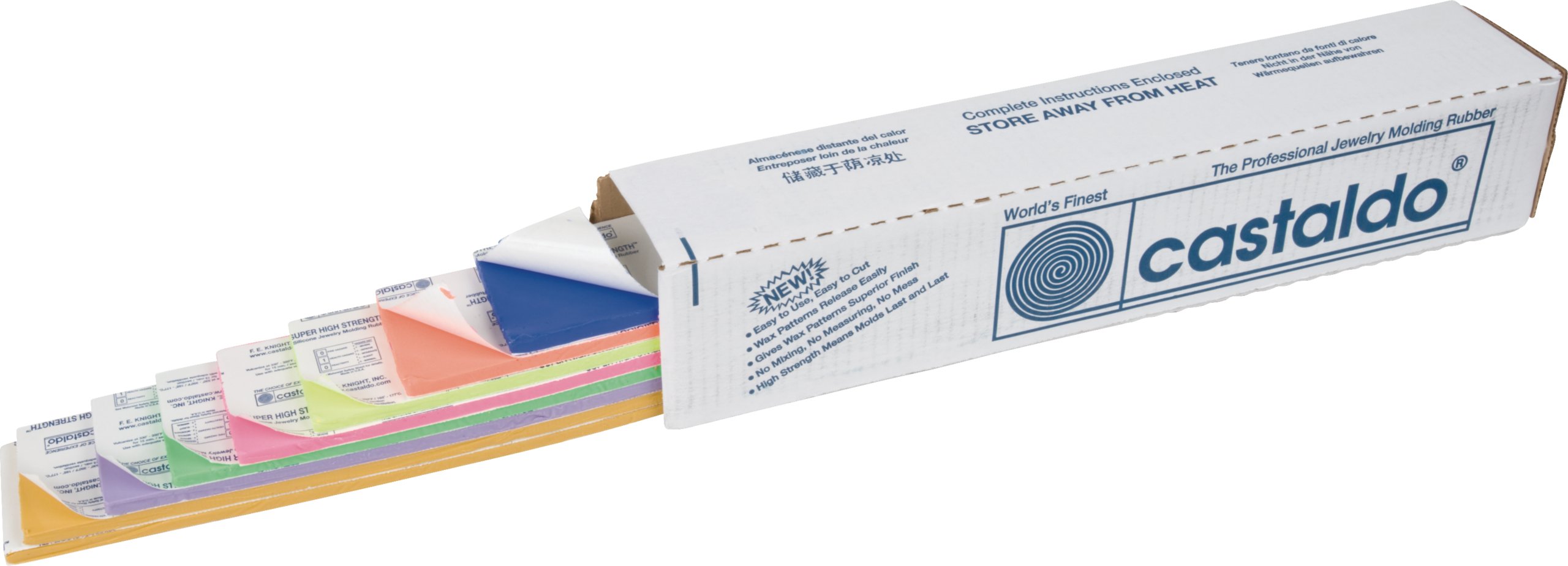 Castaldo® Gelato Molding Rubber Strips