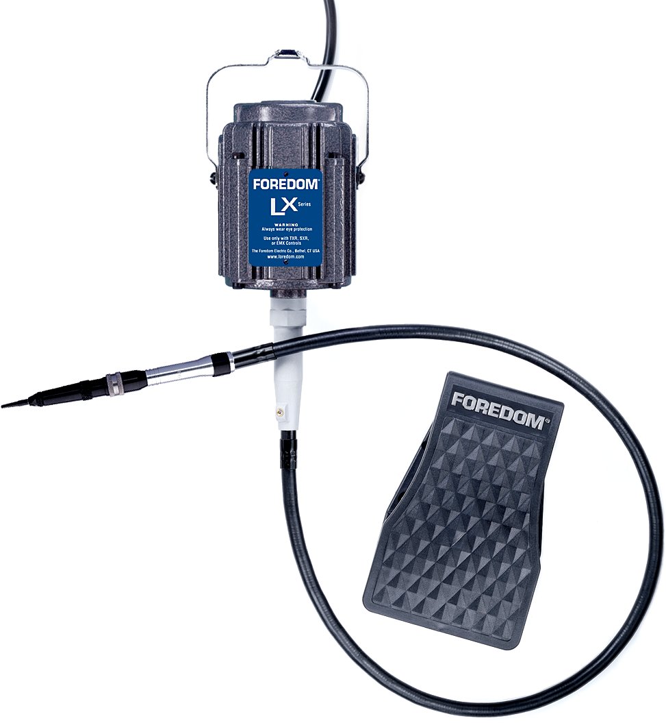 STOMOCUR ストーマ FORLIFE DP15V1-10210 Foredom® Hammer Stone Setting Flex Shaft Motor Kit | Stuller