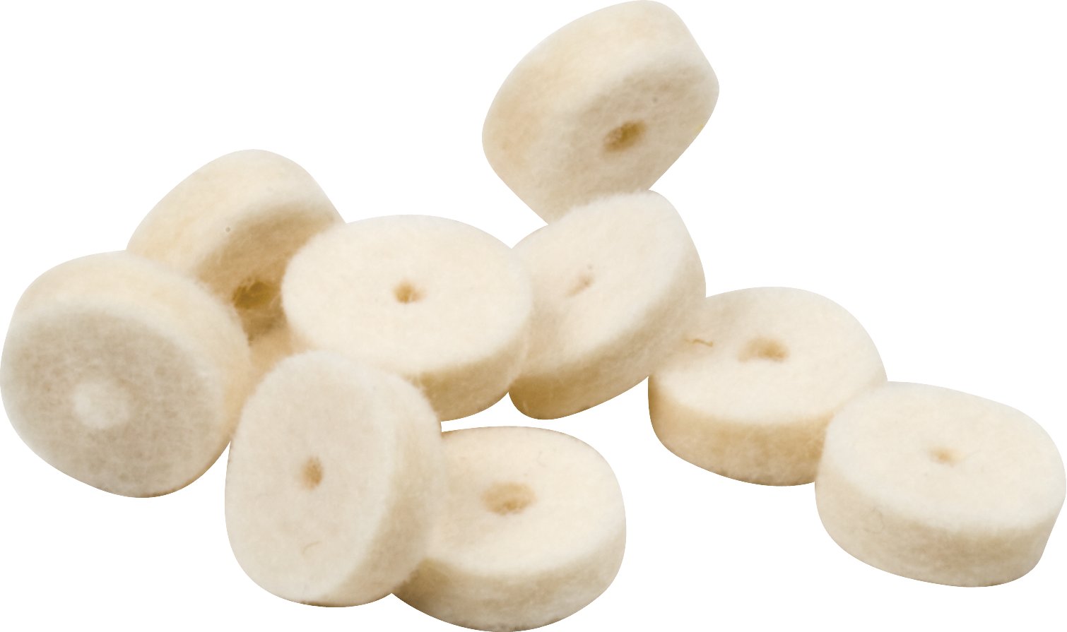 Solid Felt Miniature Wheels