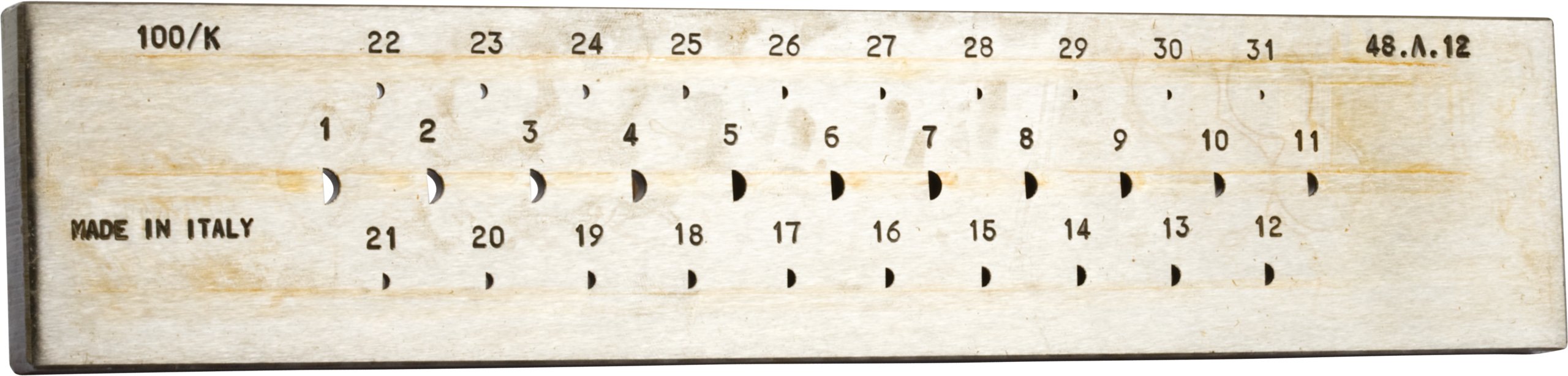 Half Round K Drawplates