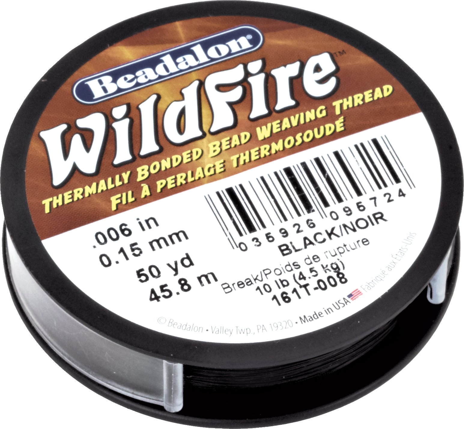 Beadalon® Wildfire™ Black Bead Thread Stuller