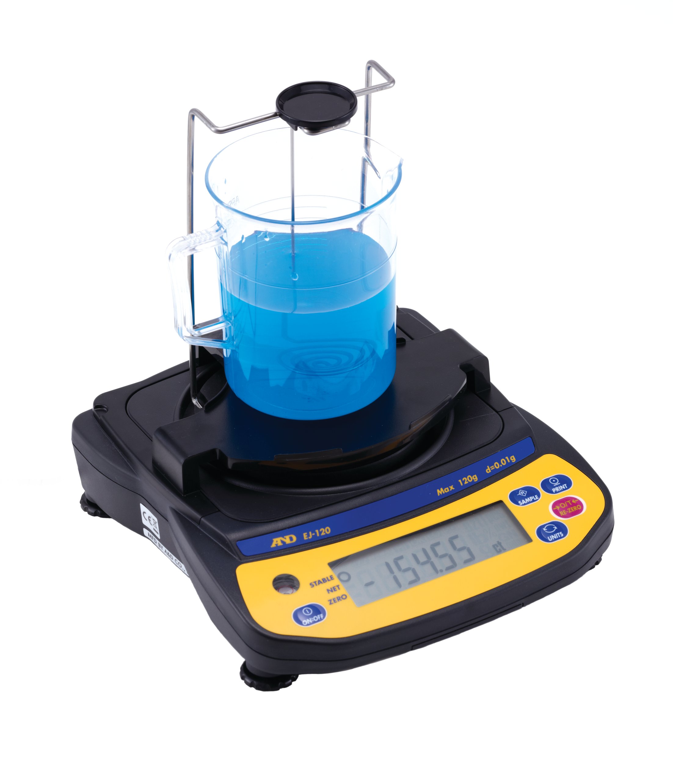 A&D EJ-120 Newton Series Scale with Density Kit