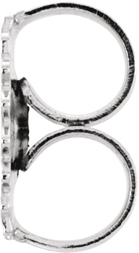 6.8 mm OD Medium Weight Friction Earring Backs
