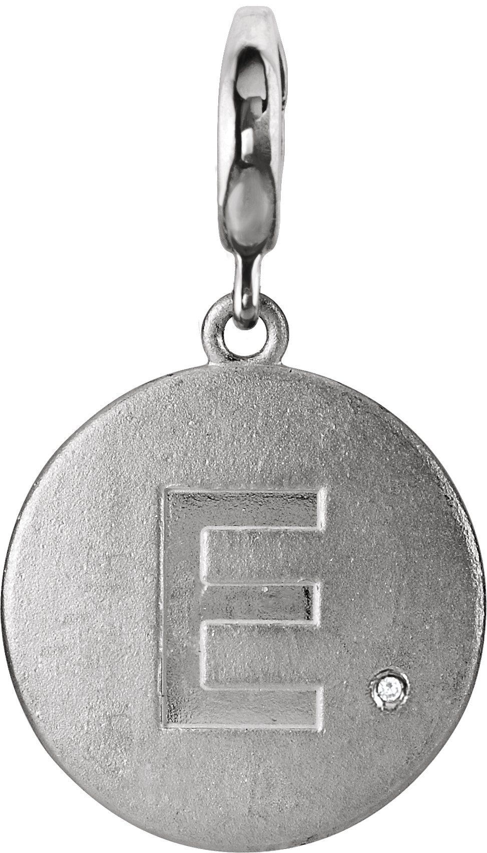 Accented Initial Charm/Pendant