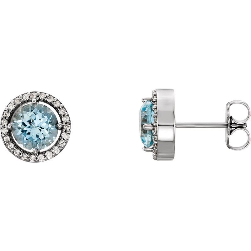 Halo-Style Earrings