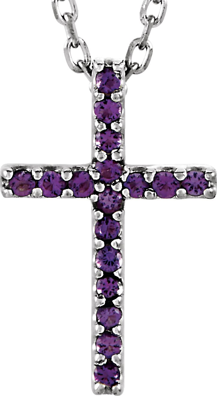 Petite Cross Pendant or Necklace