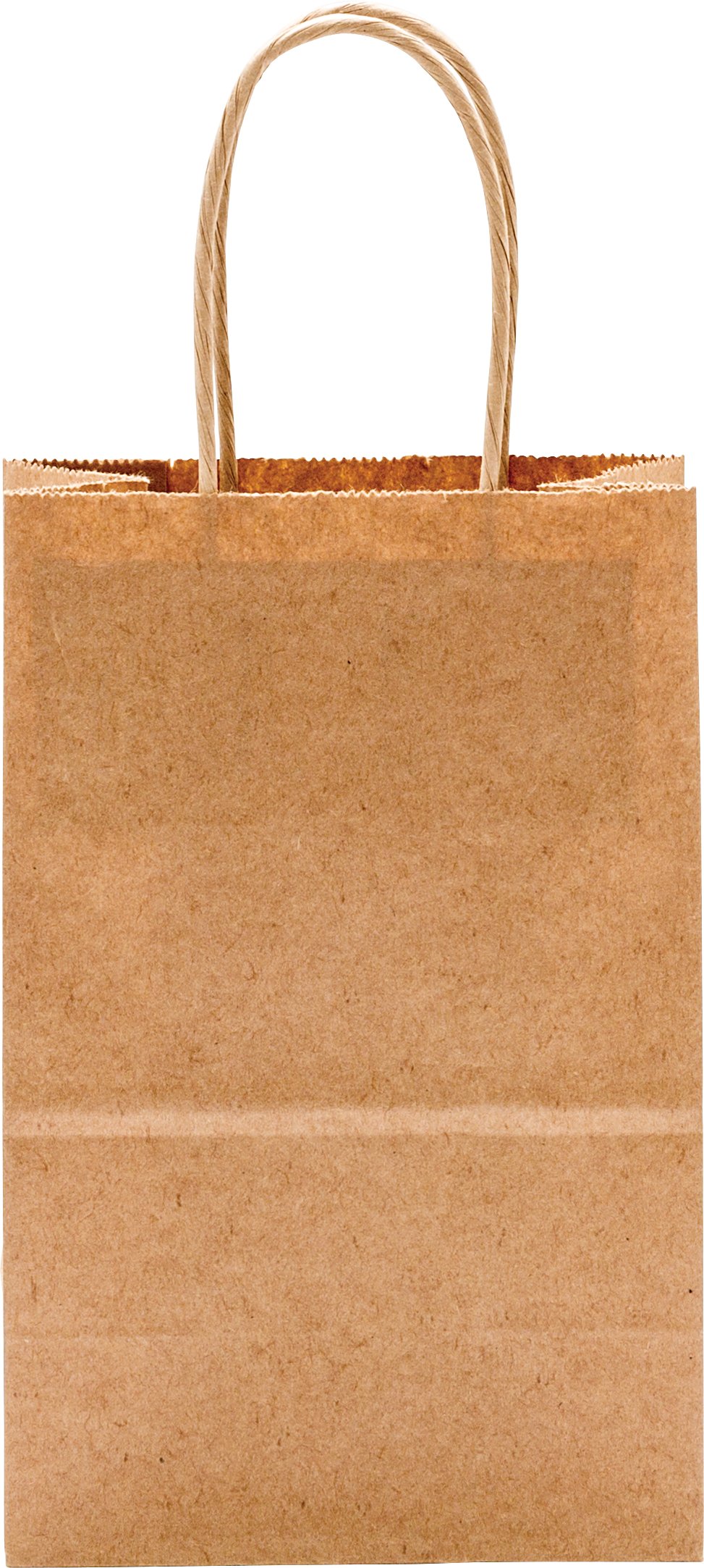 Beige Kraft Paper Gift Bags With Rope Handles - Small - Pack of 250 - Multifunctional Jewelry Gift Bags - Fine Jewelry Gift Packaging