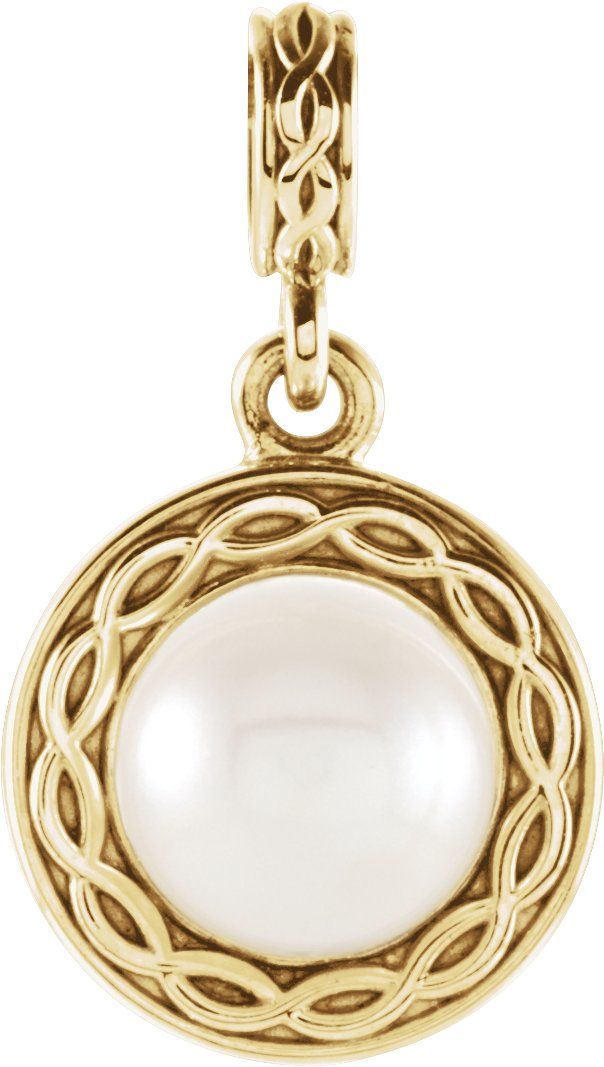 Solitaire Pearl Pendant