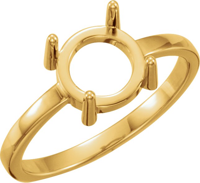 Cabochon Solitaire Ring