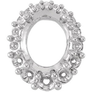 Halo-Style Necklace or Pendant