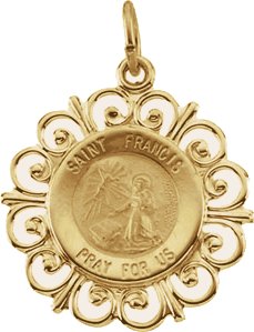 St. Francis of Assisi Medal 18.5mm Ref 877817