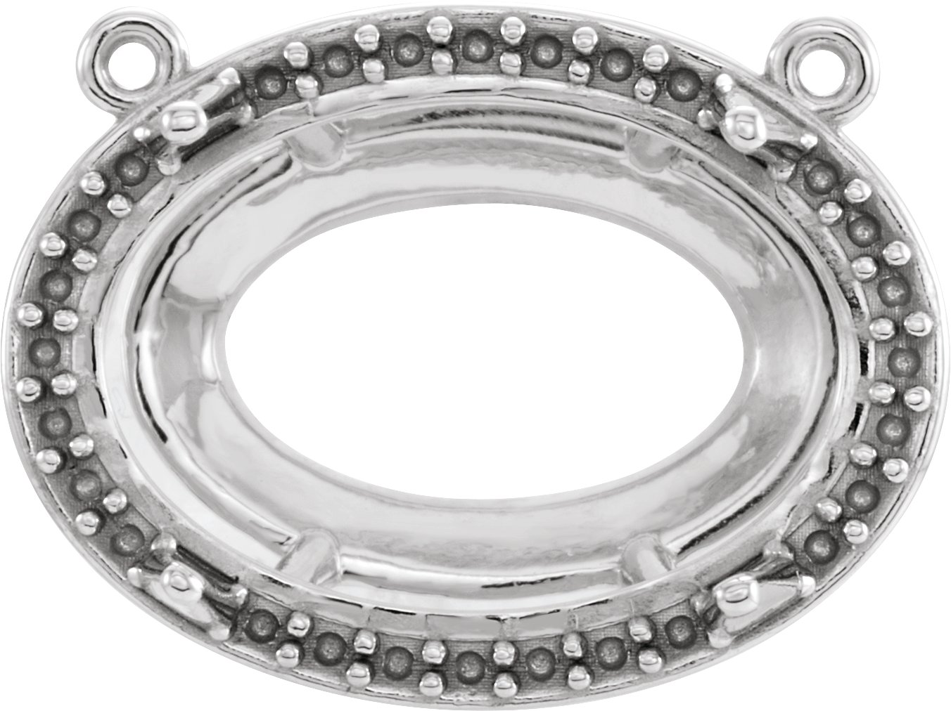 Halo-Style Necklace Center