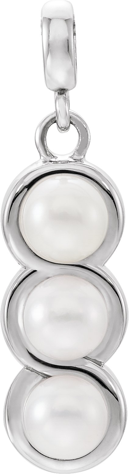 Freshwater Cultured Pearl Pendant or Mounting