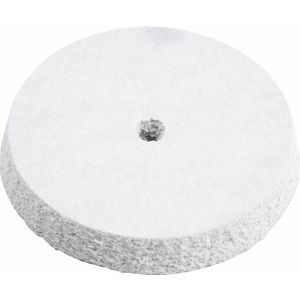 Silicone Polishing Wheel, Square Edge - White 7/8 Coarse - 2 Pack