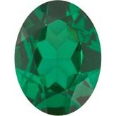 Oval Imitation Emerald