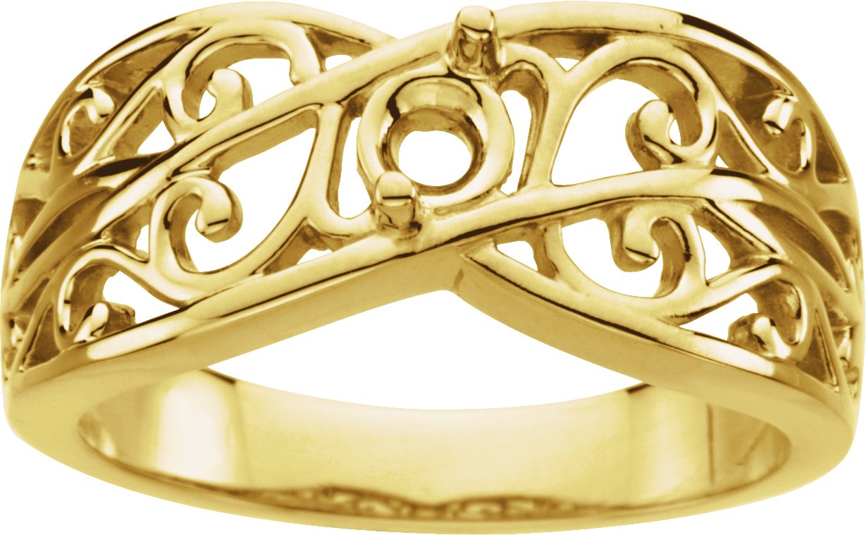 Family Criss-Cross Ring