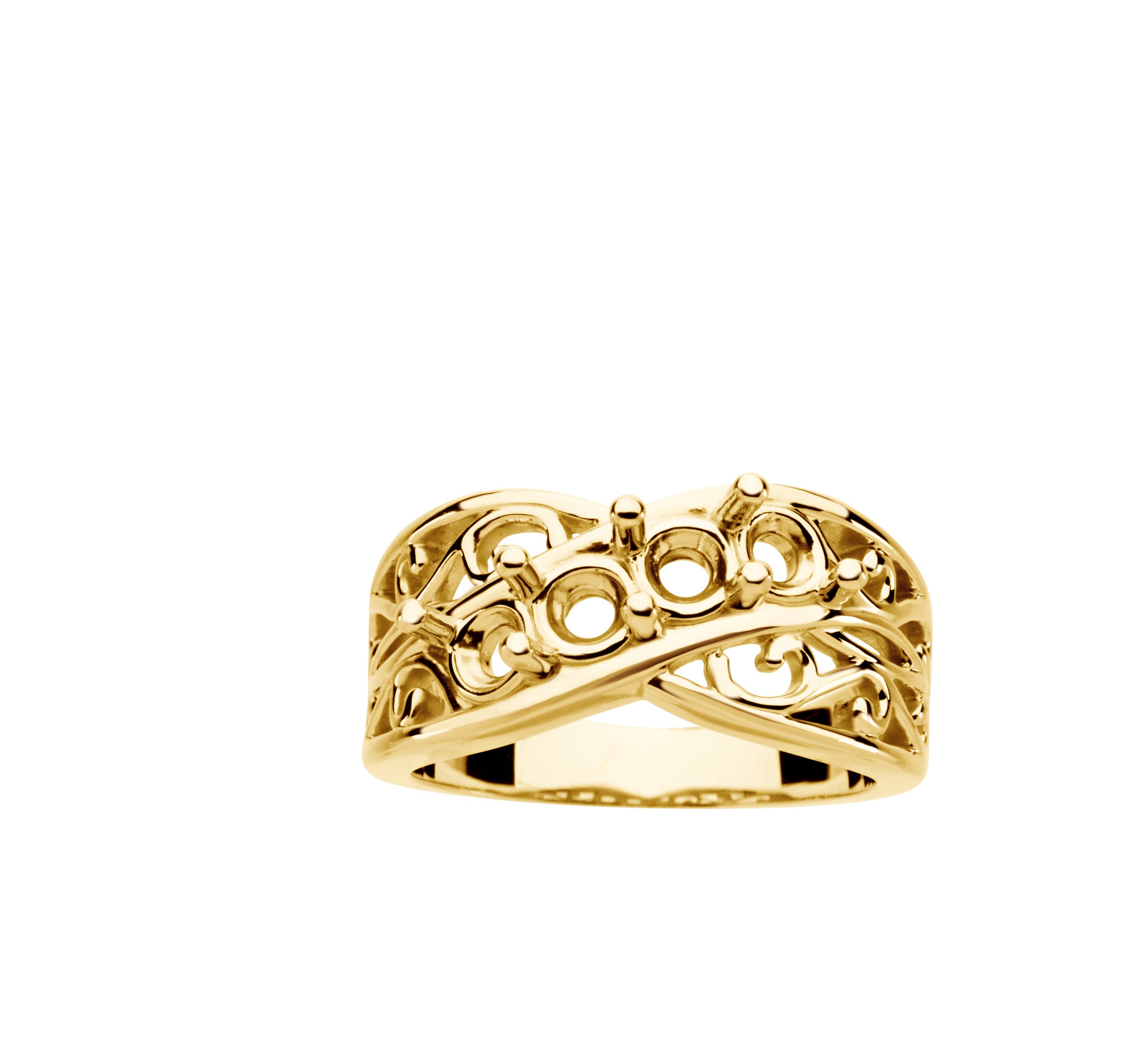 Family Criss-Cross Ring