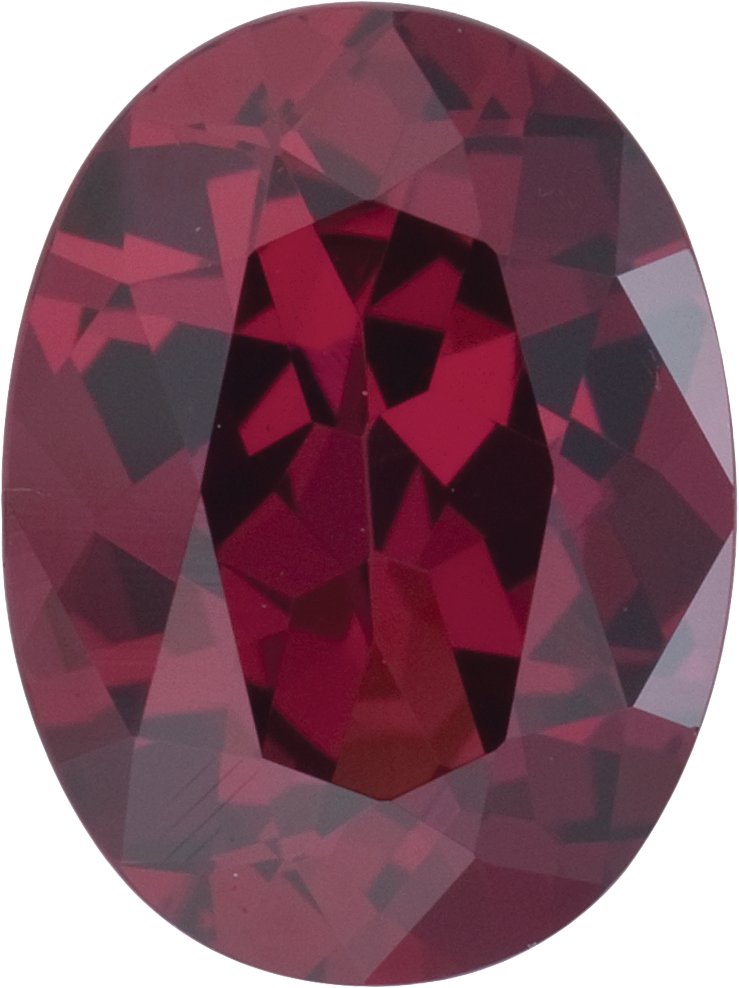 8x6 mm Oval Faceted AA Rhodolite Garnet Stuller