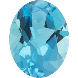 Oval on sale blue topaz