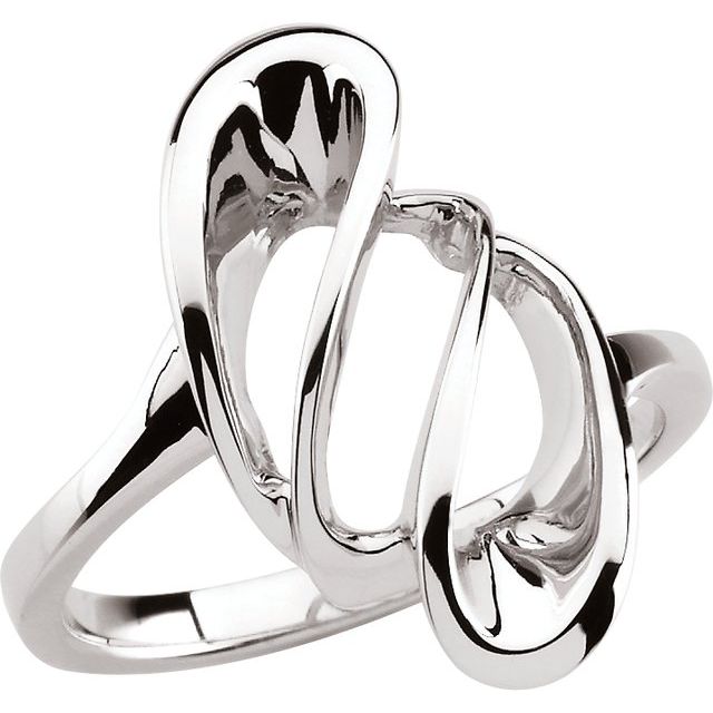 Sterling Silver Freeform Ring