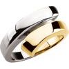 14KTT 11mm Metal Fashion Ring Ref 844742