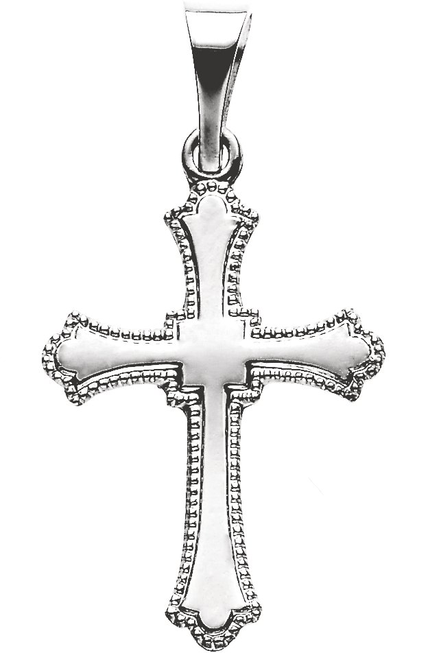 Platinum Cross 15 x 11mm Ref 830996