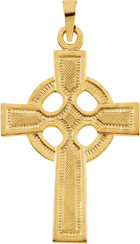 Celtic Cross Pendant 23 x 16 mm Ref 662880