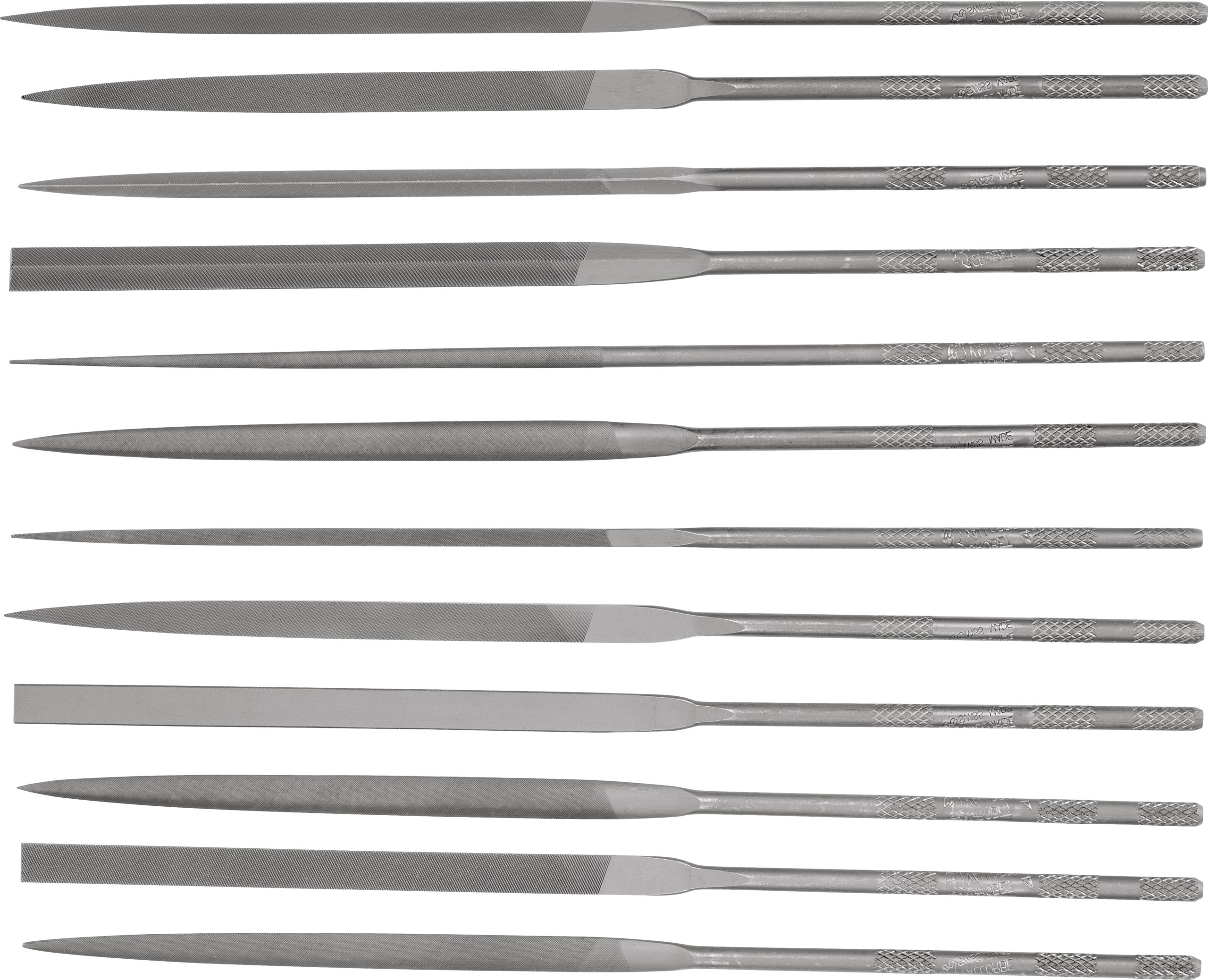 Grobet USA® Swiss Pattern Precision Needle File Sets