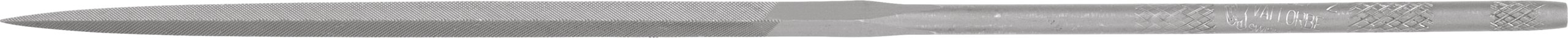 Grobet USA® Three Square Needle File 6 1/4", Cut 2