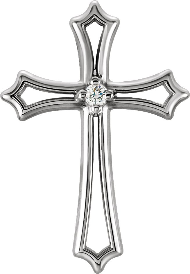 Diamond Cross 19 x 13mm .015 CTW Ref 673864