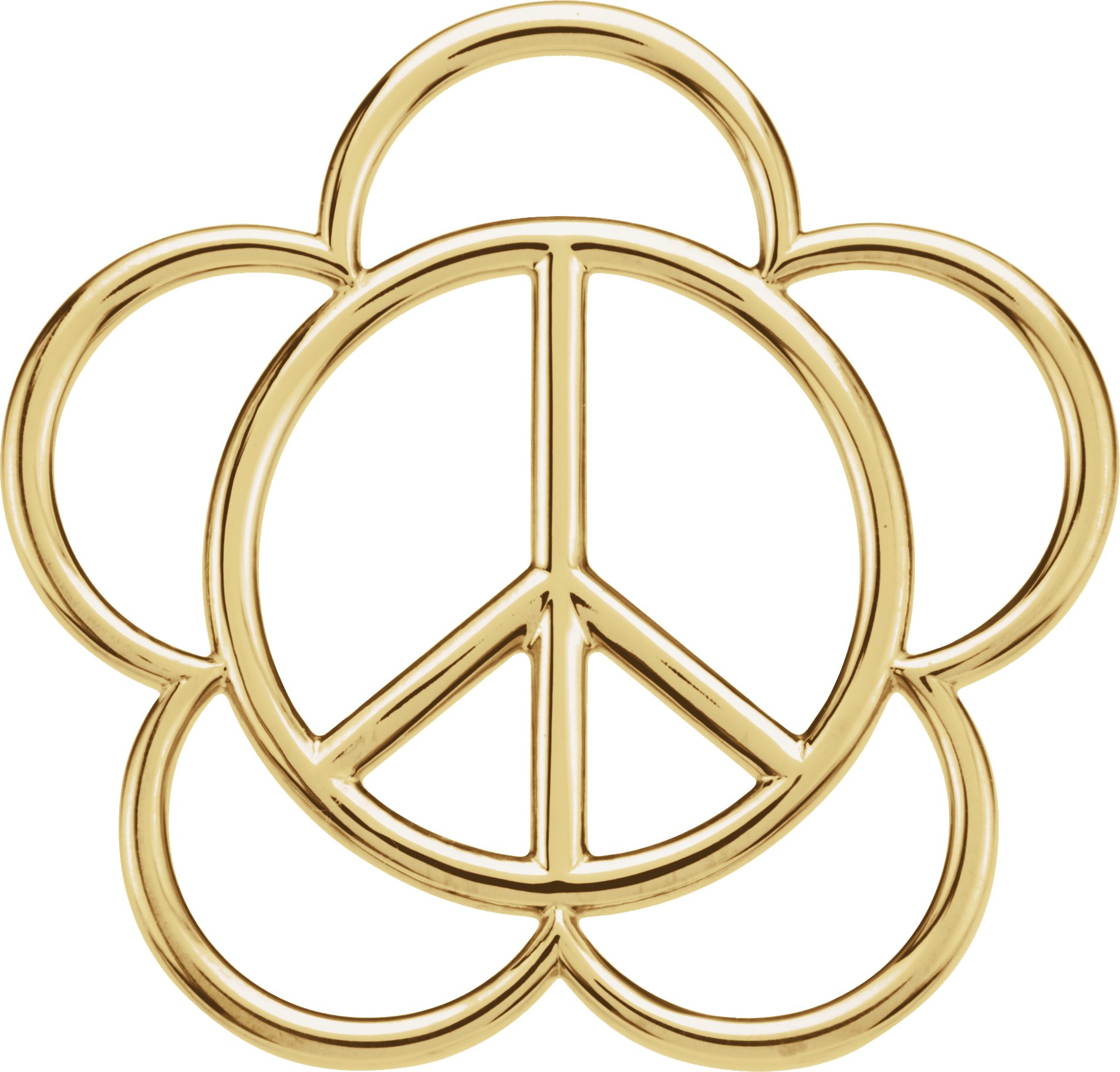 Peace Sign Pendant