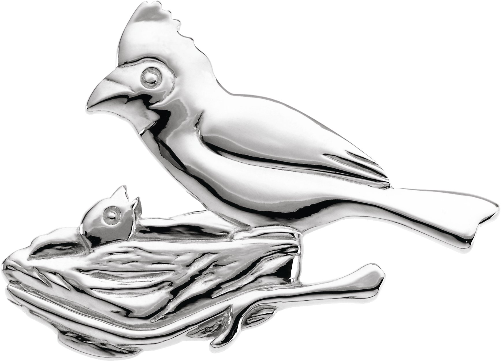 The Caring Cardinal Brooch