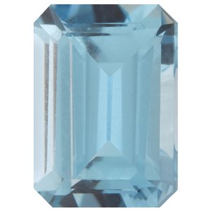 Emerald/Octagon Natural Aquamarine (Notable Gems Matched Sets)