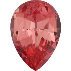 Pear Natural Padparadscha Sapphire (Notable Gems)