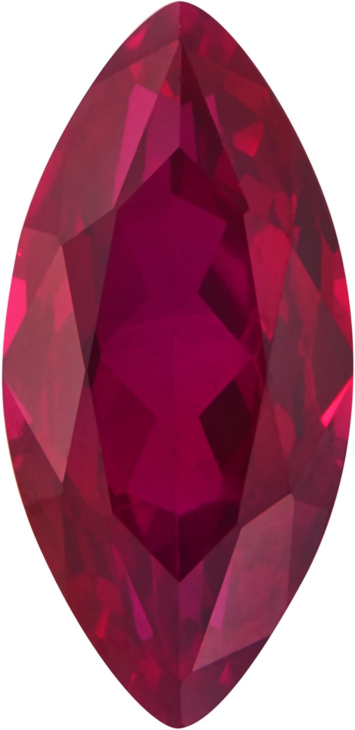 Marquise Lab-Grown Ruby