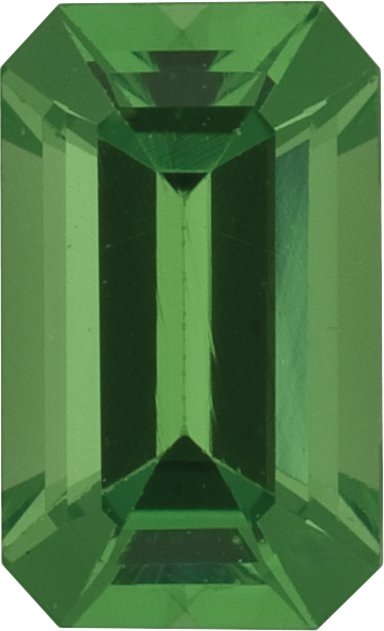 Emerald/Octagon Natural Tsavorite Garnet