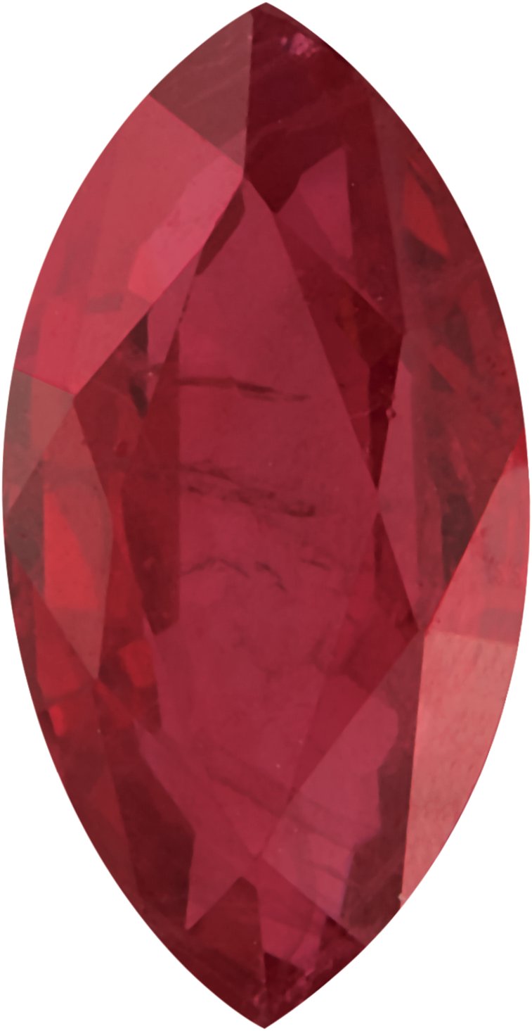 Marquise Natural Ruby