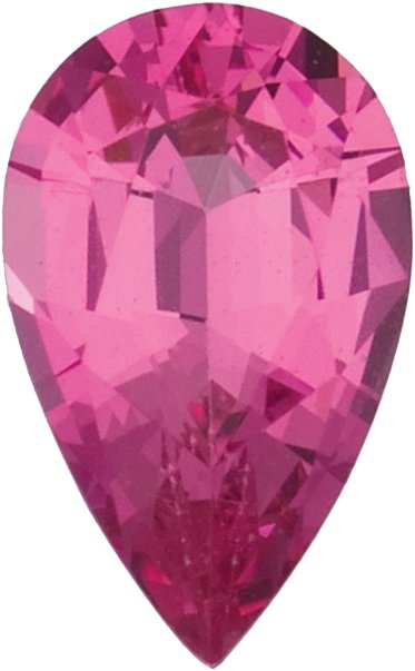 Pear Natural Pink Spinel
