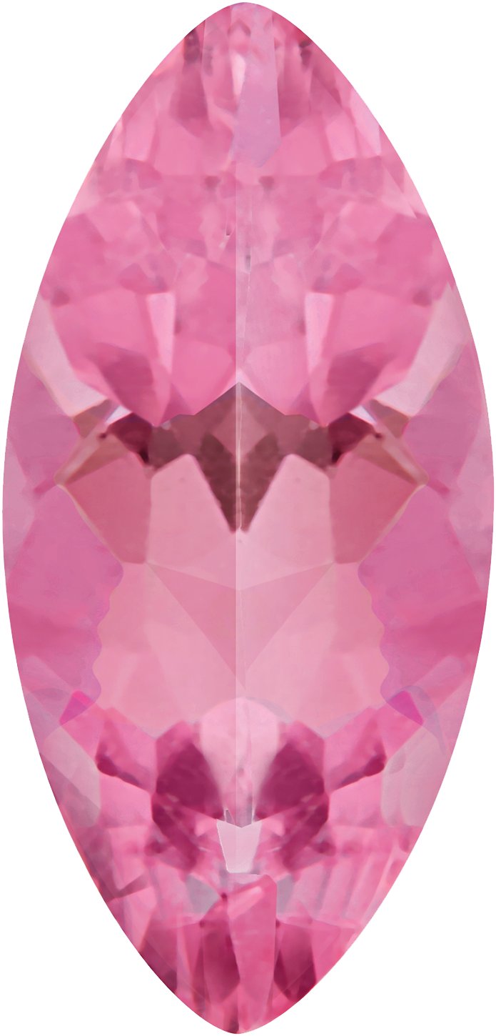 4x2 mm Marquise Faceted Imitation Pink Tourmaline | Stuller