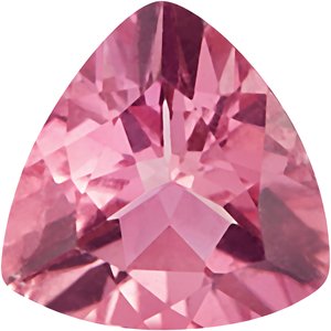 Trillion Natural Pink Tourmaline (Notable Gems)
