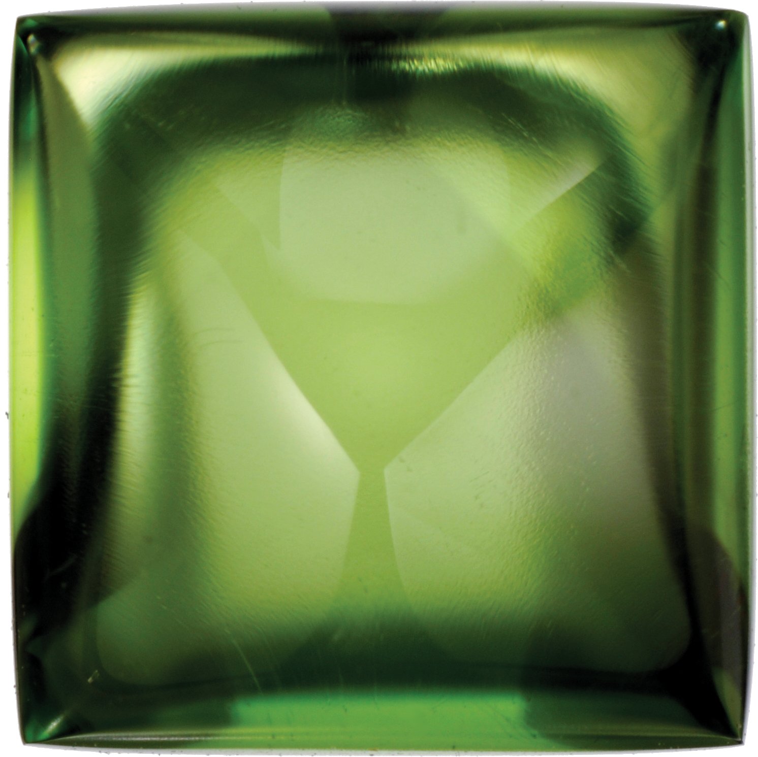 Square Natural Cabochon Peridot