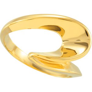 14K Yellow Freeform Ring