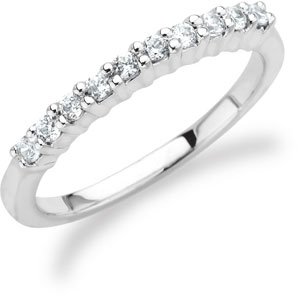 14K White .25 CTW Diamond Band Ref 821867