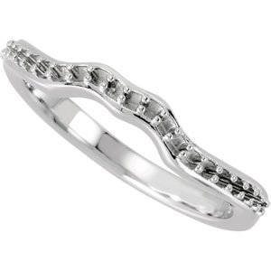 Accented Engagement Ring or Band
