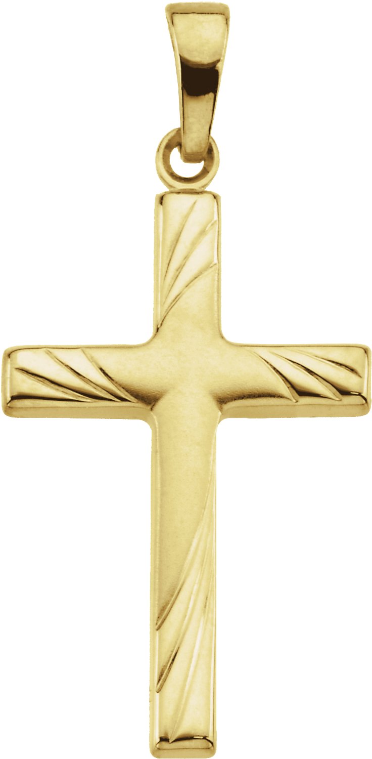 Cross Pendant 24 x 16mm Ref 504155