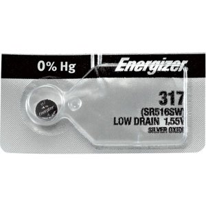 Energizer® 317 0% Mercury Watch Battery 