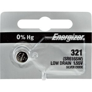 Energizer® 321 0% Mercury Watch Battery 