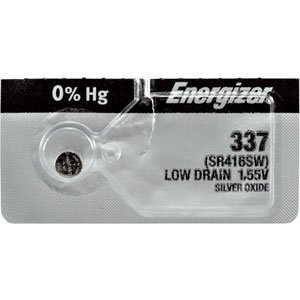 Energizer® 337 0% Mercury Watch Battery 