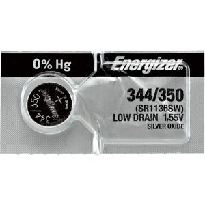 Energizer® 344 0% Mercury Watch Battery