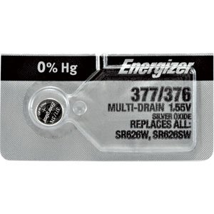 Energizer® 377-376 0% Mercury Watch Battery